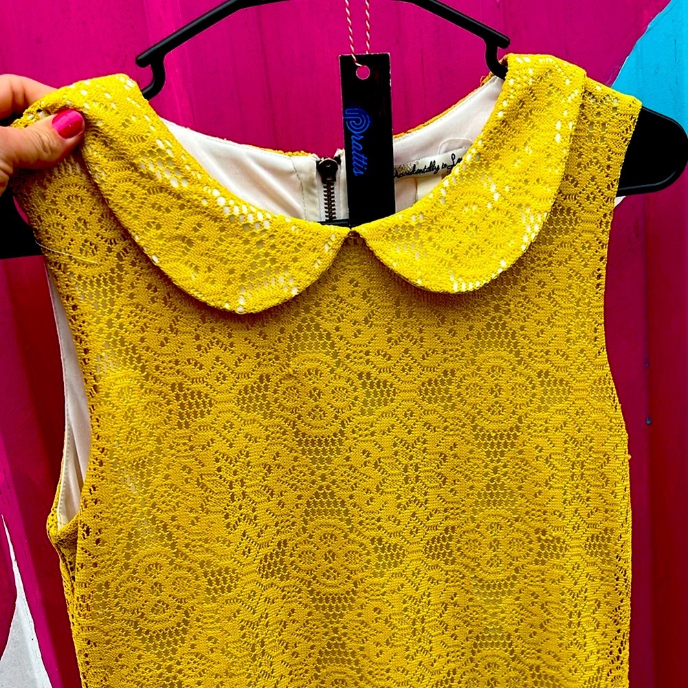 SOLD Yellow Dress M